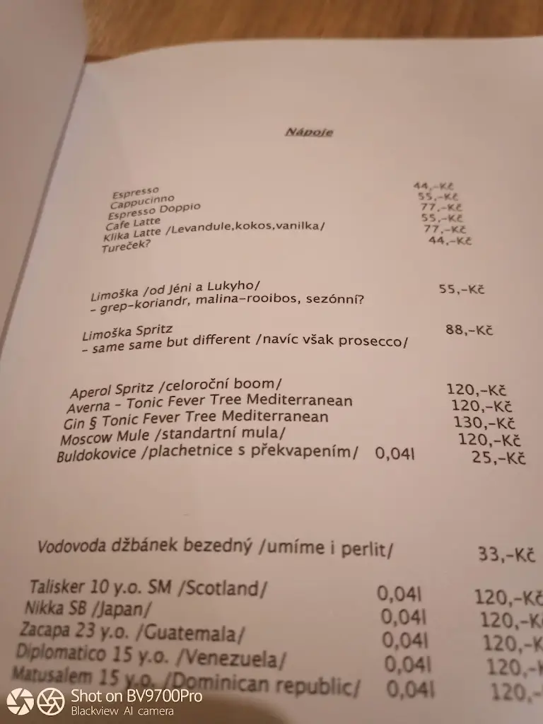 Menu_Food & Wine Bar Klika._Český Krumlov_image_3