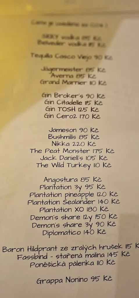 Menu_Food & Wine Bar Klika._Český Krumlov_image_4