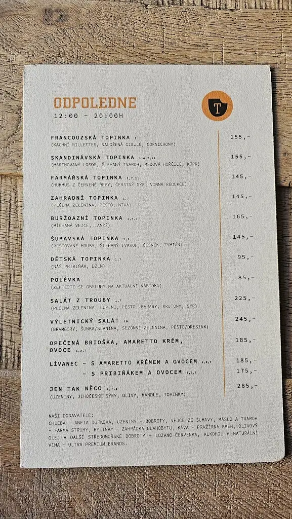 Menu_Bistro TOPINKA_Český Krumlov_image_2