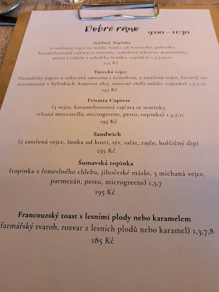 Menu_Bistro TOPINKA_Český Krumlov_image_4