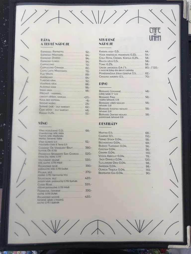 Menu_Café Union_Lípa_image_1