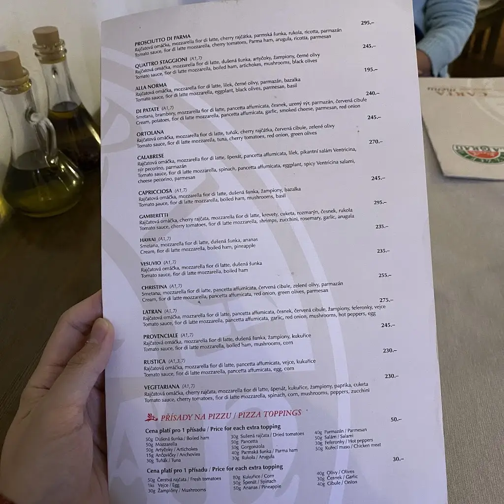 Menu_Pizzeria Latrán_Český Krumlov_image_4