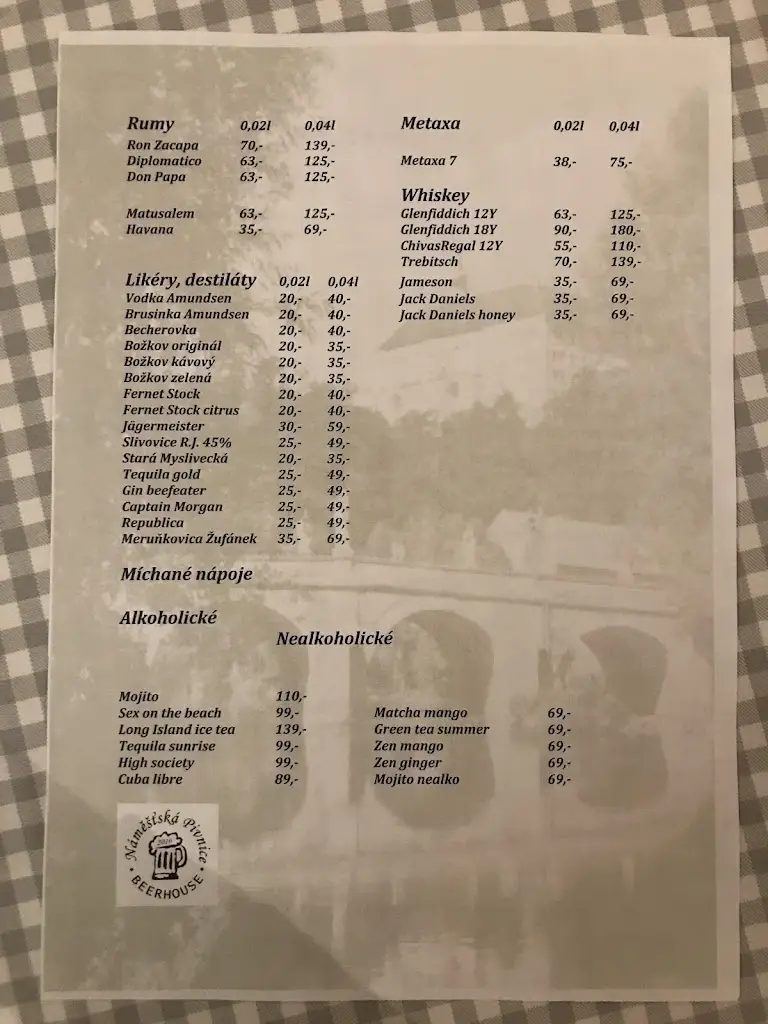 Menu_Náměšťská Pivnice_Náměšť nad Oslavou_image_1