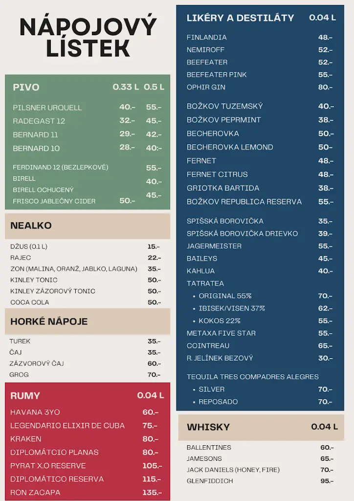 Menu_Hospůdka u Maďara_Náměšť nad Oslavou_image_1
