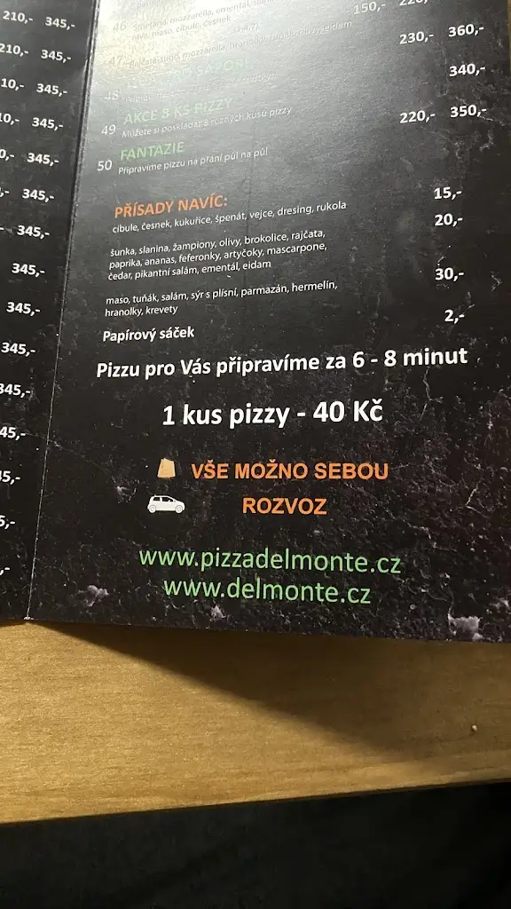 Petr Žák_Pizza del monte_Moravské Budějovice_review