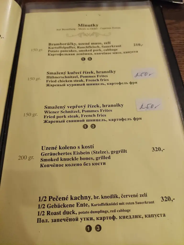 Menu_Cikánská jizba_Český Krumlov_image_2