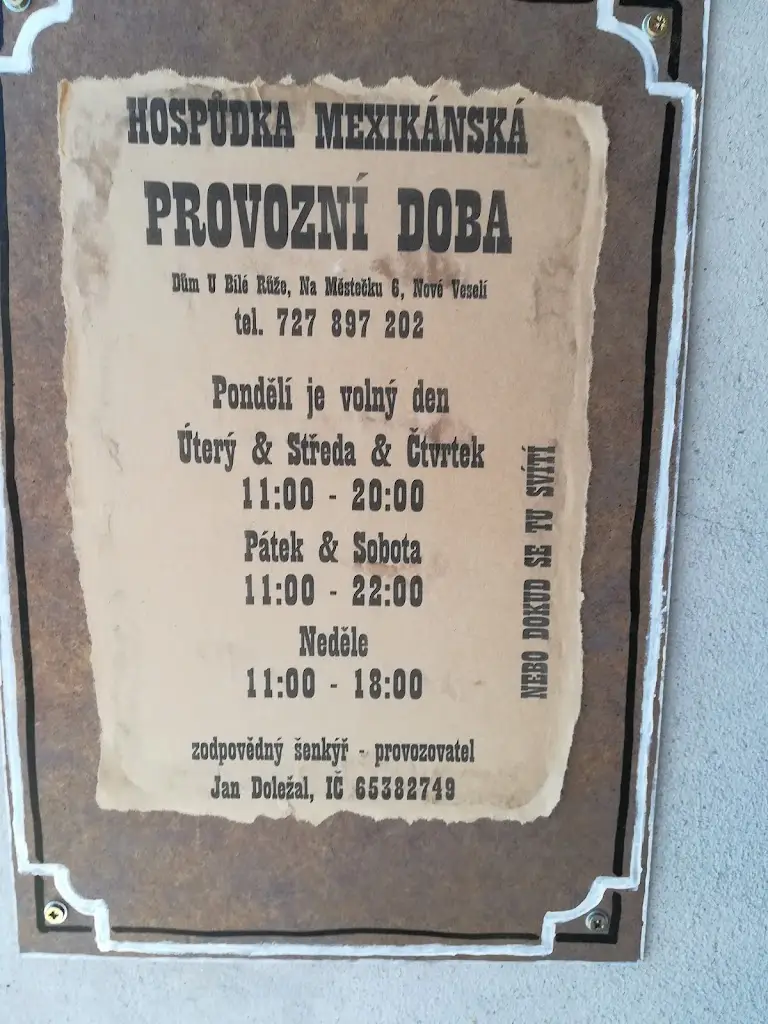 Menu_Dům U Bílé Růže_Nové Veselí_image_4