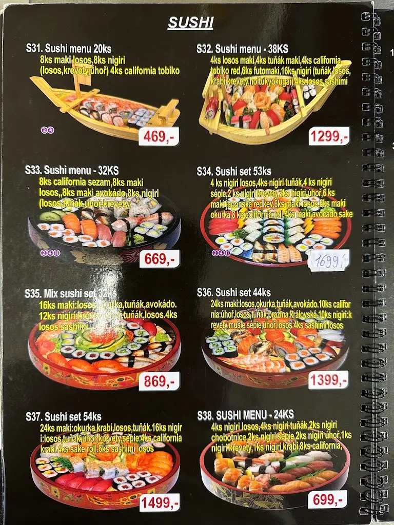 Menu_Čínská restaurace SHU Xiang Lou（蜀香楼）_Okres Pelhřimov_image_4