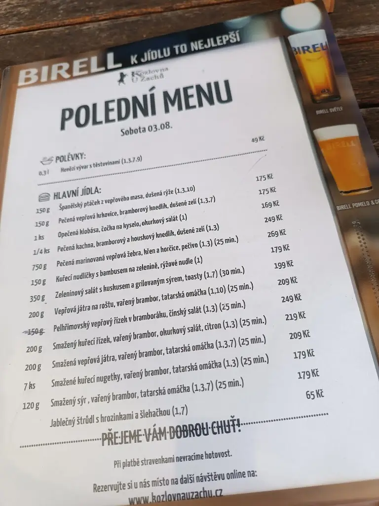 Menu_Indian restaurant and beer bar himalaya_Okres Pelhřimov_image_2