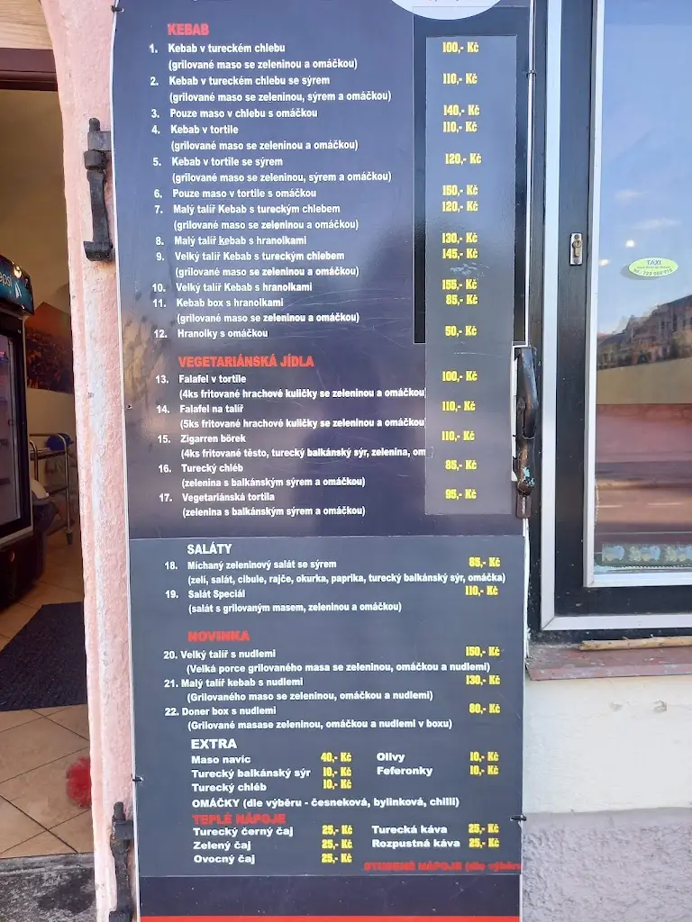 Menu_Kebab House_Nové Město na Moravě_image_1