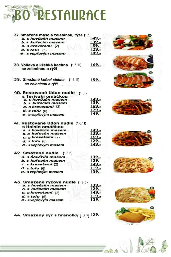Menu_Bo restaurace_Okříšky_immagine_3