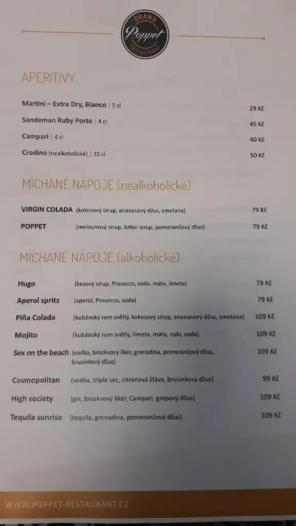Menu_Grand Restaurant Poppet_Okres Žďár nad Sázavou_image_2