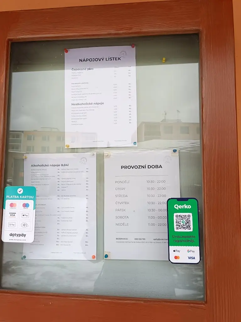 Menu_Restaurace u Pily Žďár_Okres Žďár nad Sázavou_image_1