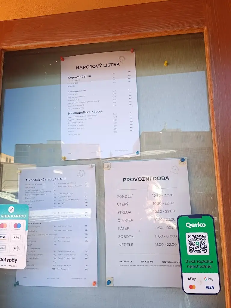 Menu_Restaurace u Pily Žďár_Okres Žďár nad Sázavou_image_2