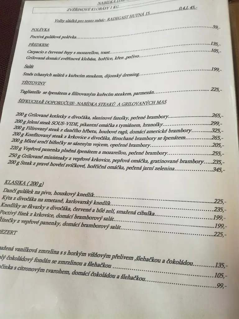 Menu_Polnička restaurant_Okres Žďár nad Sázavou_image_3