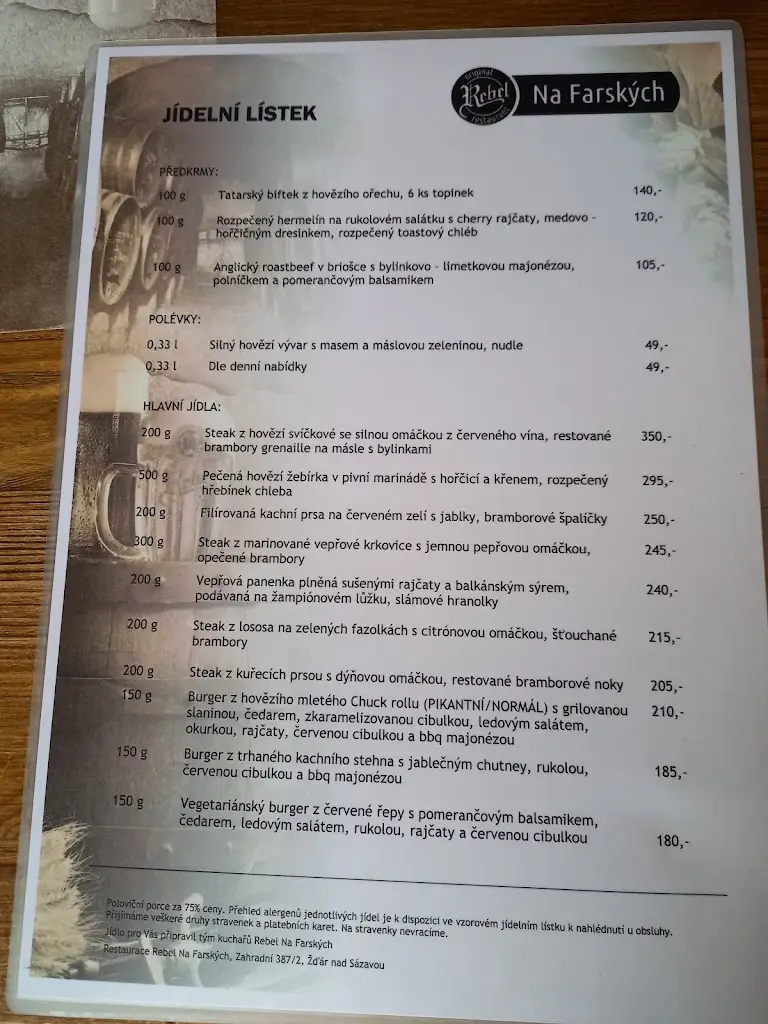 Menu_Rebel Na Farských_Okres Žďár nad Sázavou_image_1