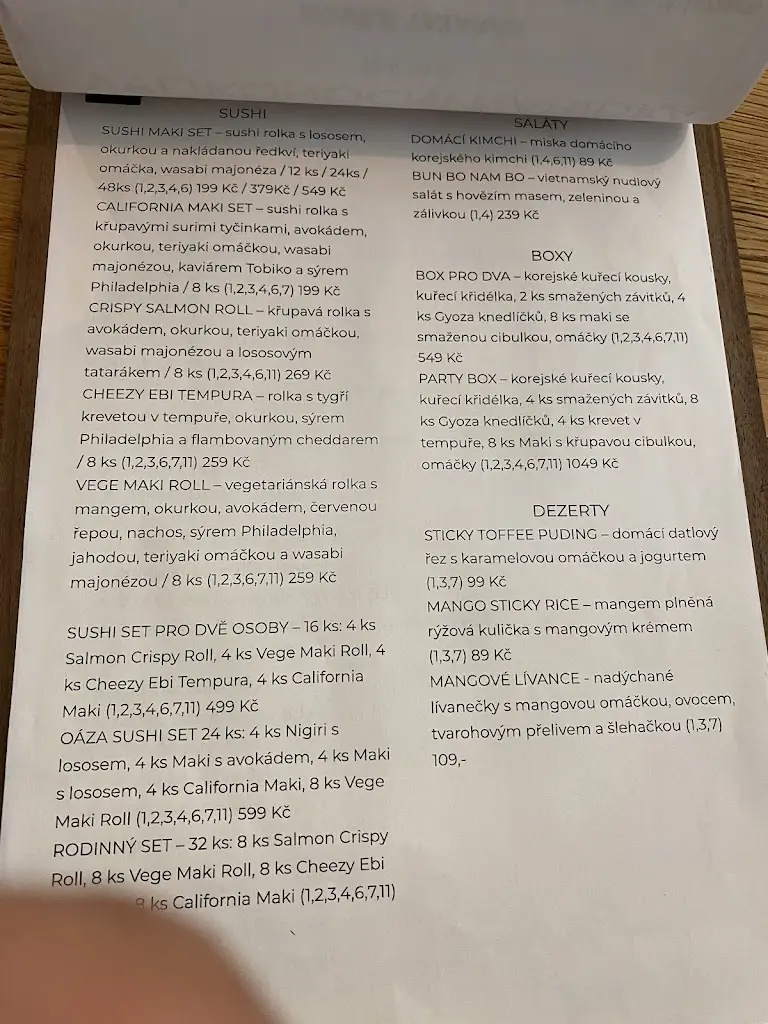 Menu_Oáza bistro_Okres Žďár nad Sázavou_image_1