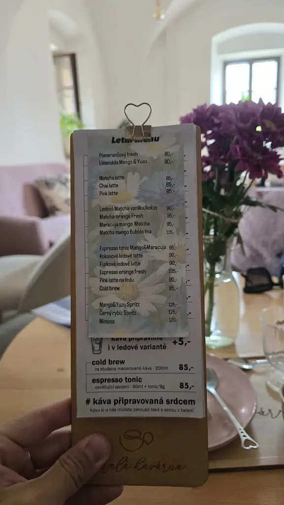 Menu_Malá kavárna_Okres Žďár nad Sázavou_immagine_1