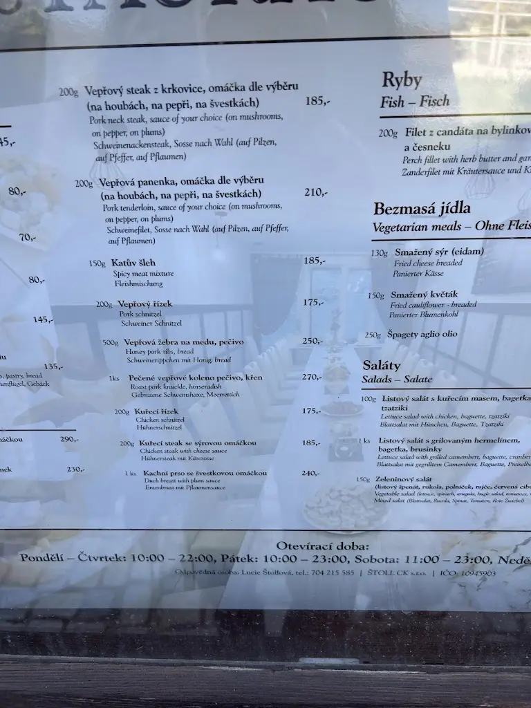 Menu_Restaurace Dvorek_Český Krumlov_image_2