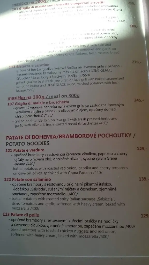 Menu_U Chalupy_Okres Žďár nad Sázavou_immagine_3