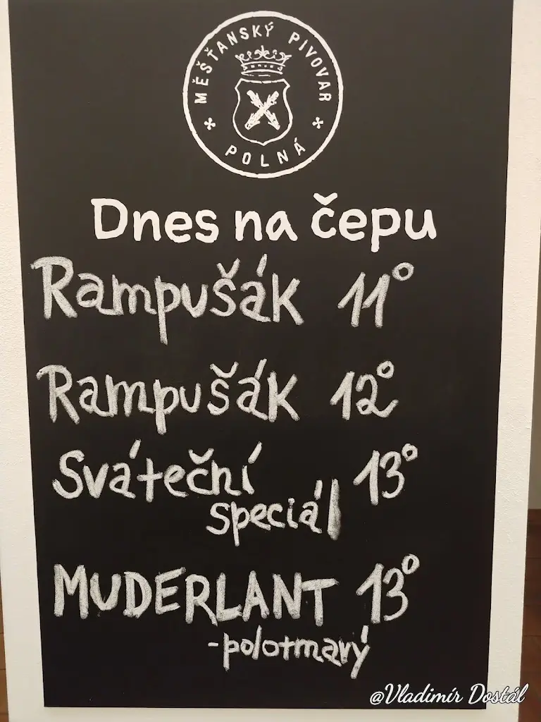 Menu_Restaurace Měšťanský pivovar Polná_Polná_image_4