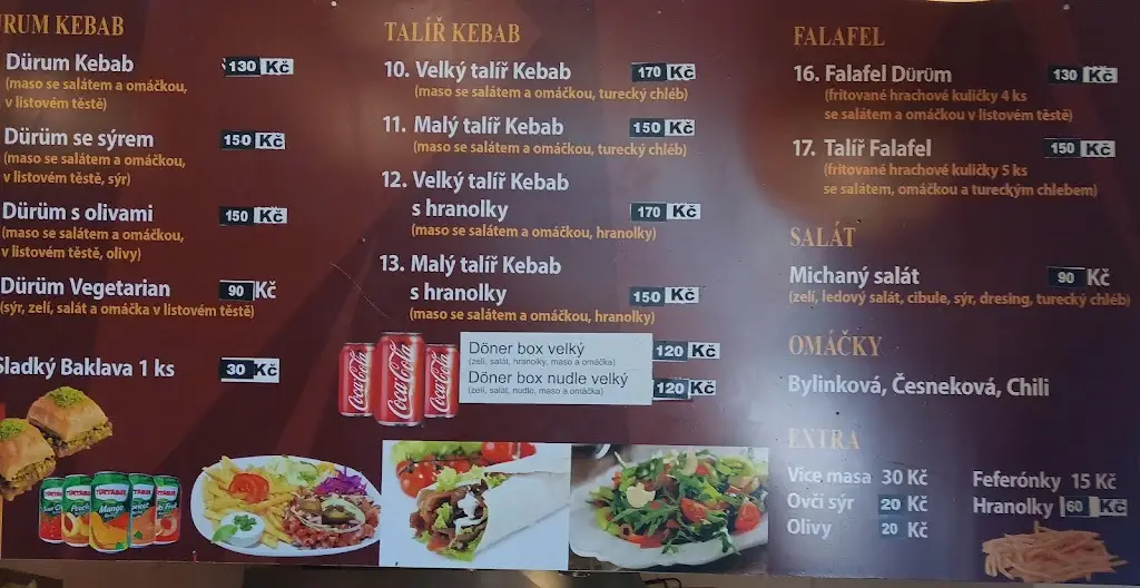 Menu_KEBAB HOUSE_Polná_immagine_2