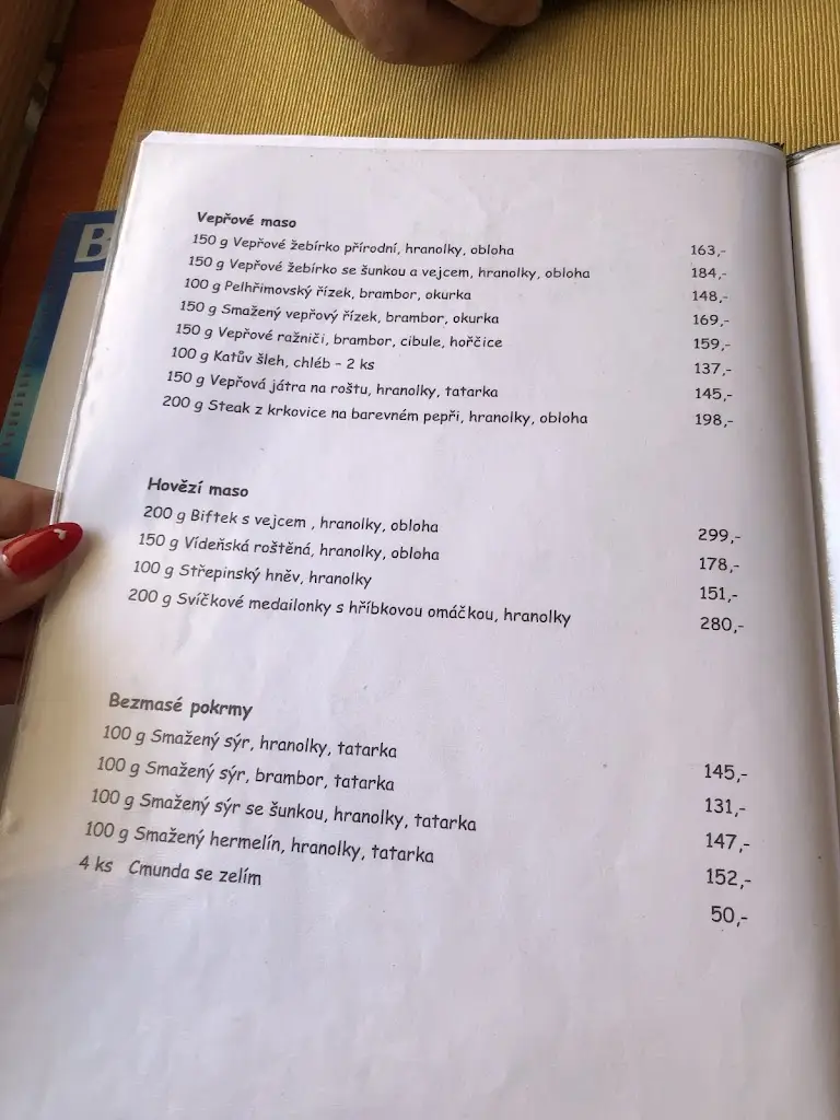 Menu_Restaurace U Vlasáků Střepina_Pelhřimov_image_3