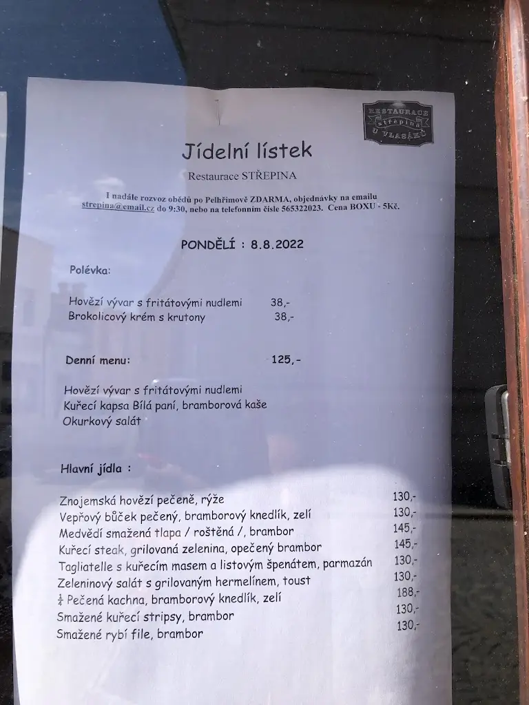 Menu_Restaurace U Vlasáků Střepina_Pelhřimov_image_4