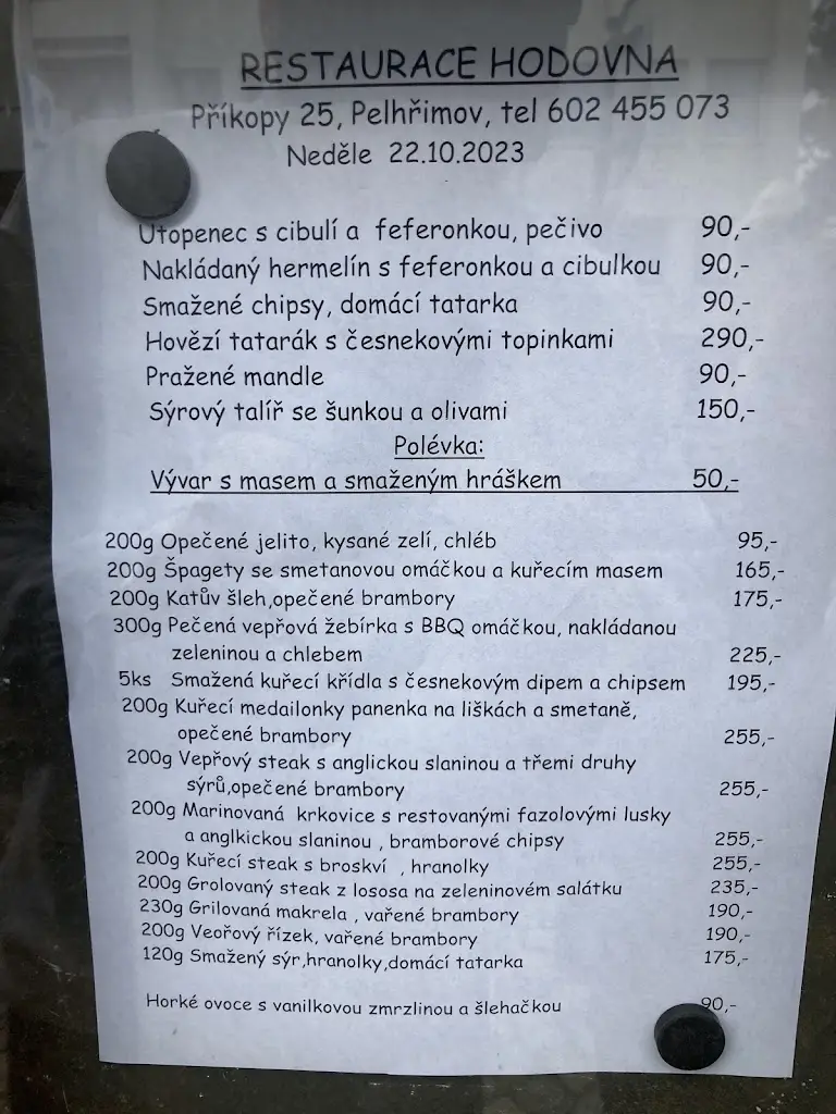 Menu_Restaurace Hodovna Na Kolíbce_Pelhřimov_image_4