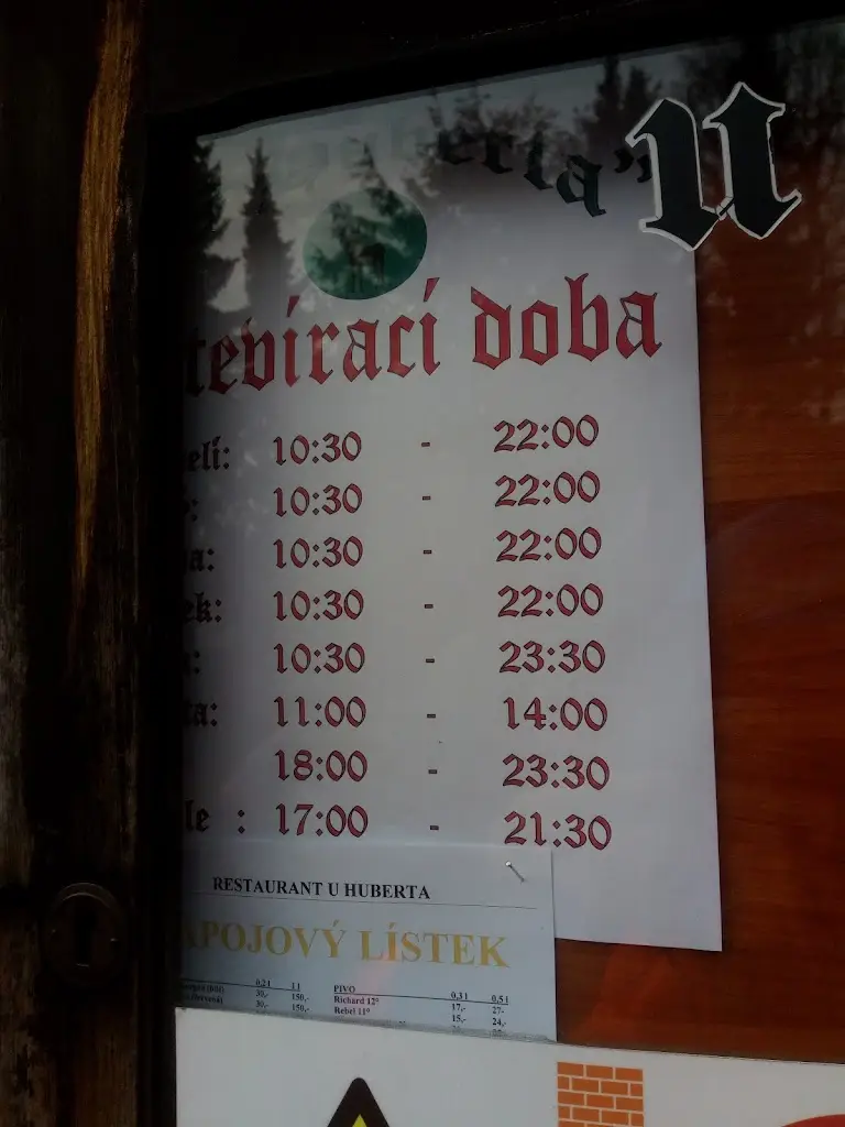 Menu_Restaurant U Huberta_Přibyslav_image_3