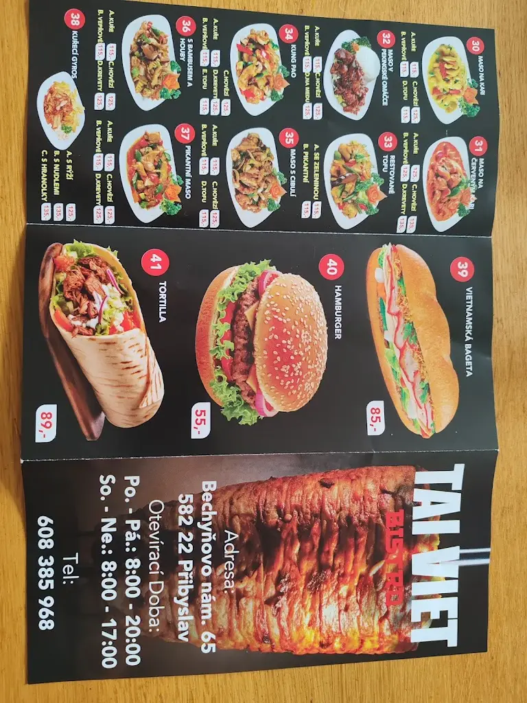 Menu_Tai Viet Bistro_Přibyslav_image_2