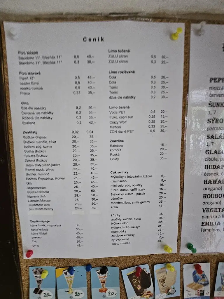 Pohostinství Nováčkovi restaurant in Rouchovany