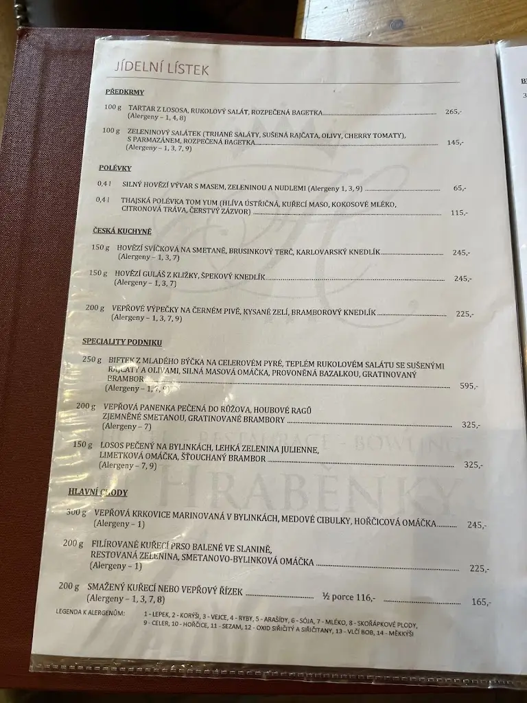 Menu_Restaurace U Hraběnky_Telč_image_4