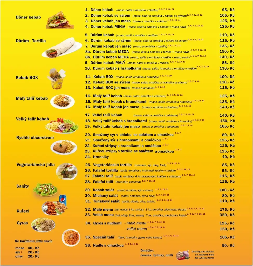 Menu_Kebab Telč_Telč_image_2