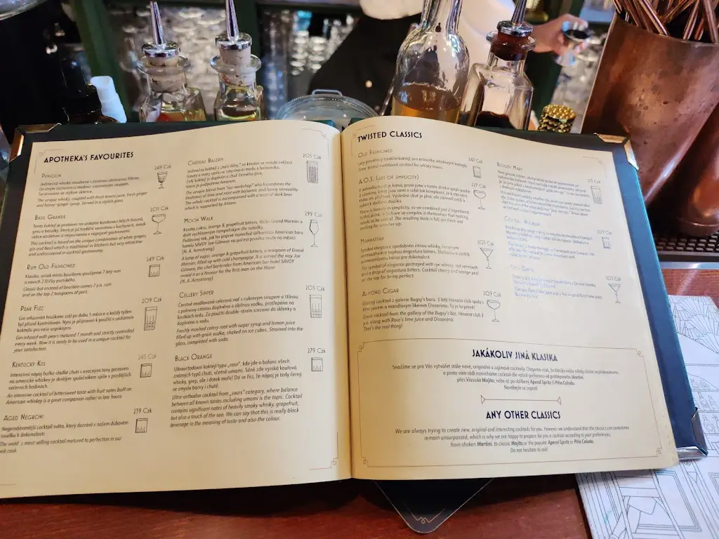 Menu_Apotheka cafe bar_Český Krumlov_image_1