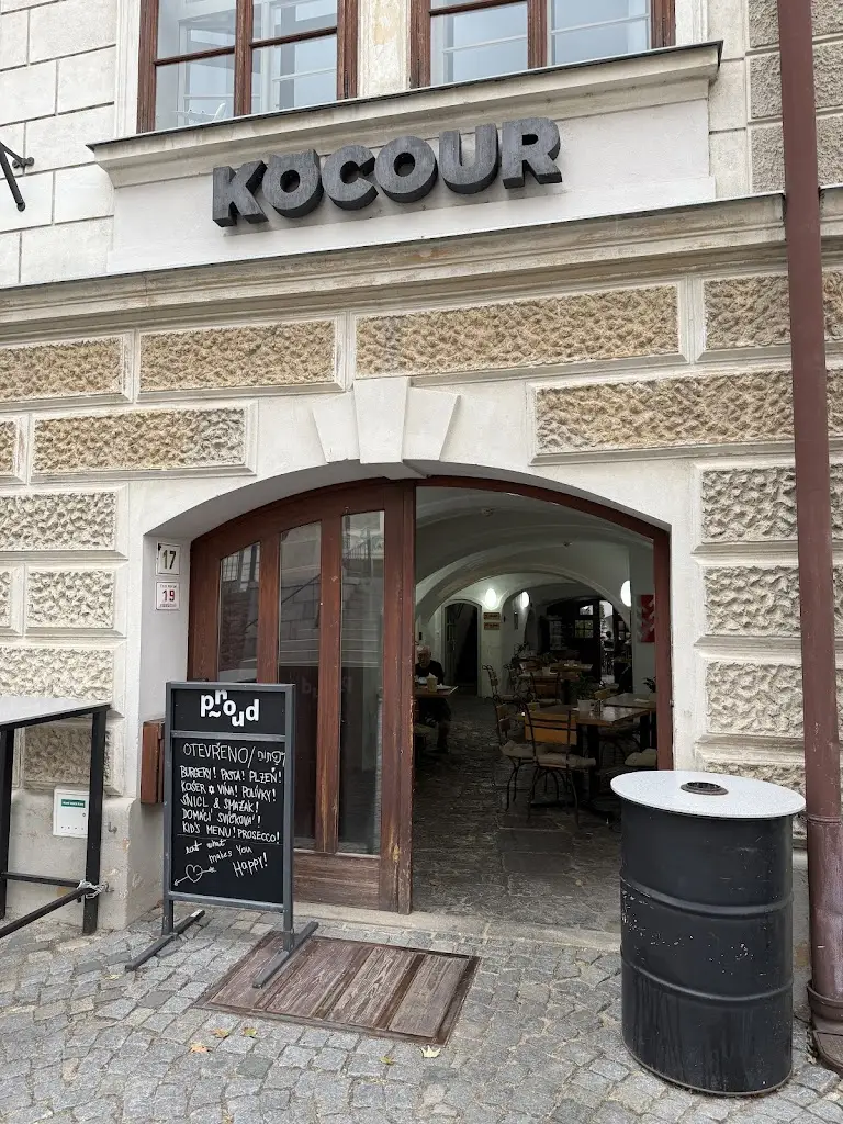 Hotel Kocour & Restaurant restaurant in Okres Třebíč