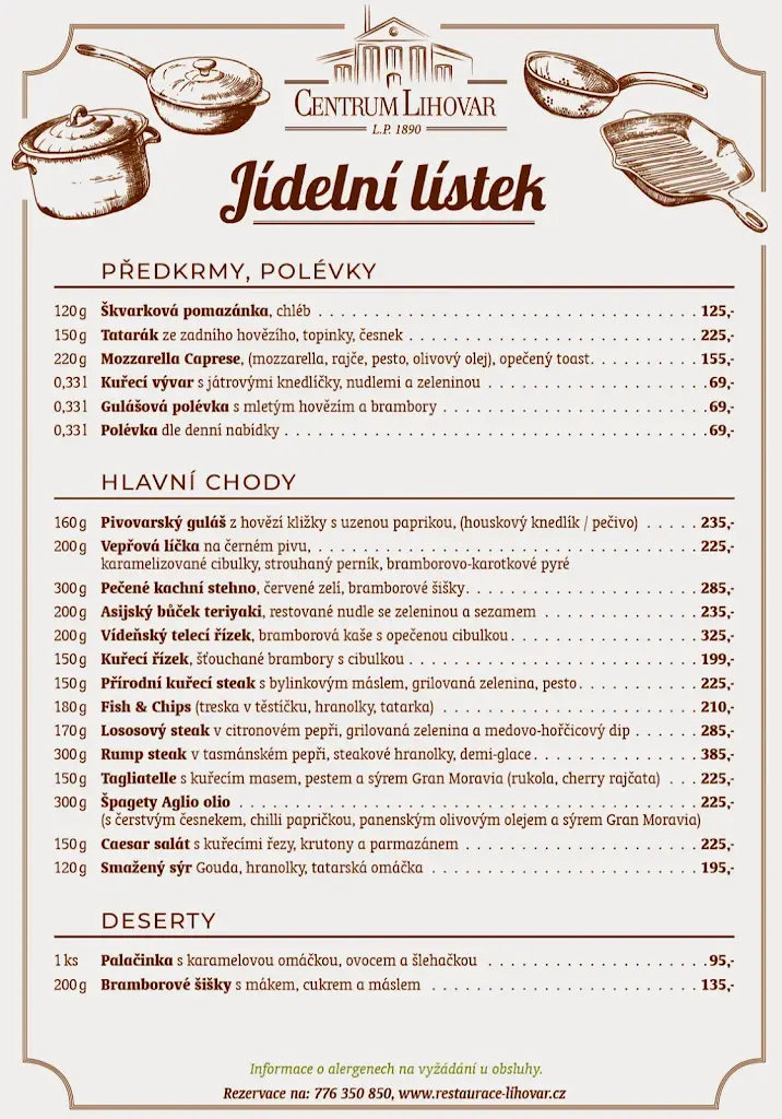Menu_Centrum Lihovar_Okres Třebíč_image_1