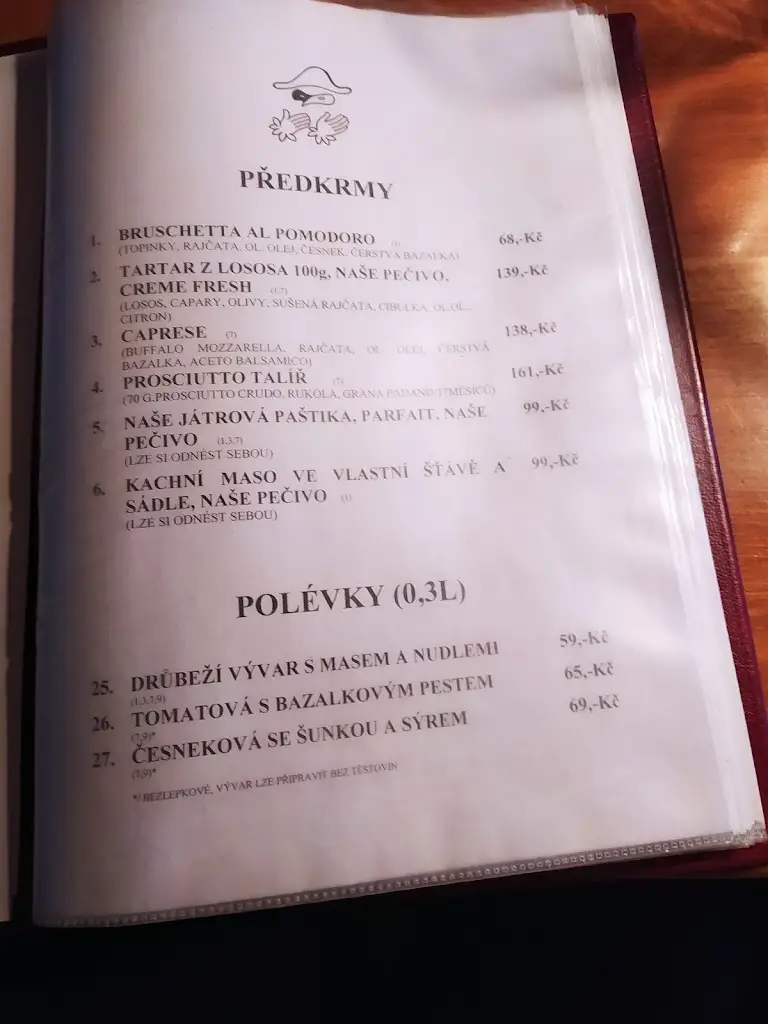 Menu_Pizzeria Harlekýn_Okres Třebíč_image_4