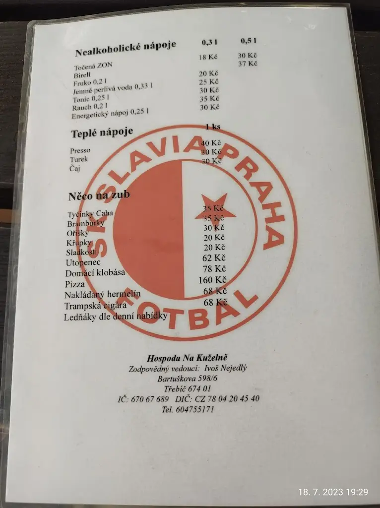 Menu_Borovina Kuželna a hospoda_Okres Třebíč_image_2