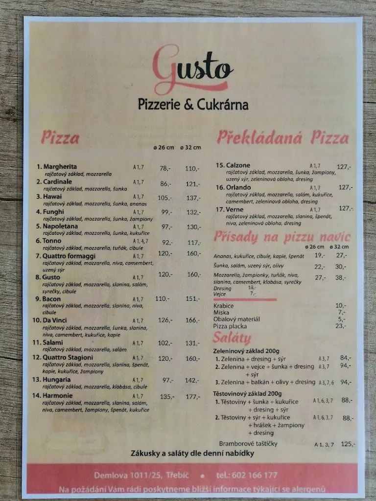 Menu_Gusto - pizzerie a cukrárna_Okres Třebíč_image_4