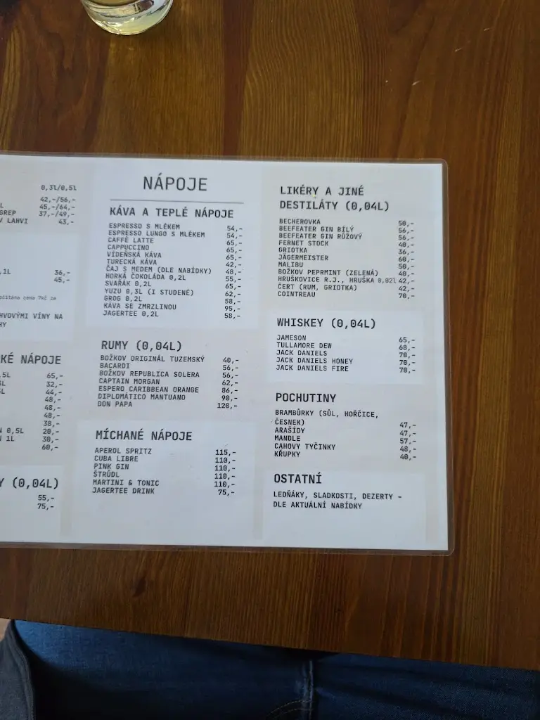 Menu_Spin sports & pub_Okres Třebíč_immagine_2