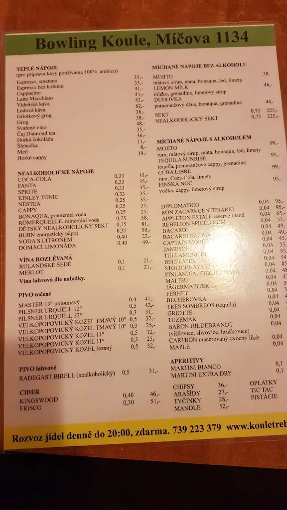 Bowling Lewi_Okres Třebíč_menu_image_1