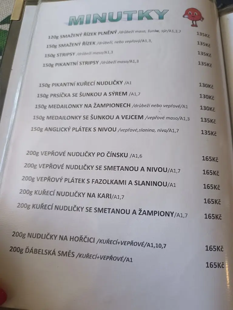 Menu_Restaurace U Kuše_Žirovnice_image_1