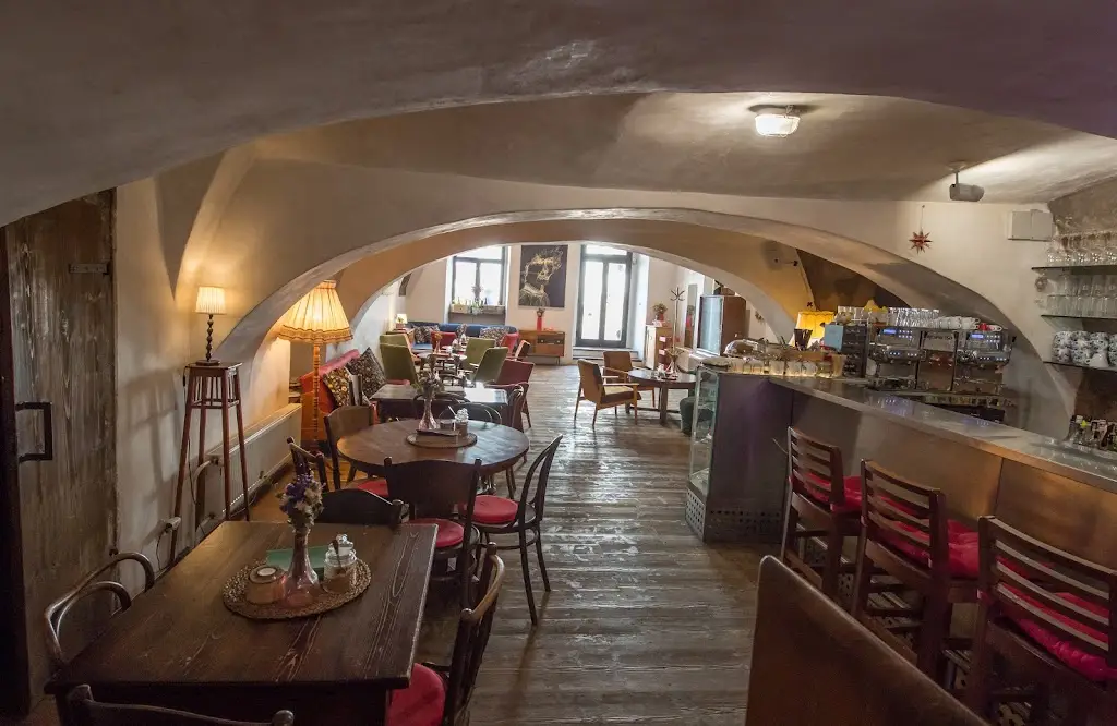 Egon Café restaurant in Český Krumlov