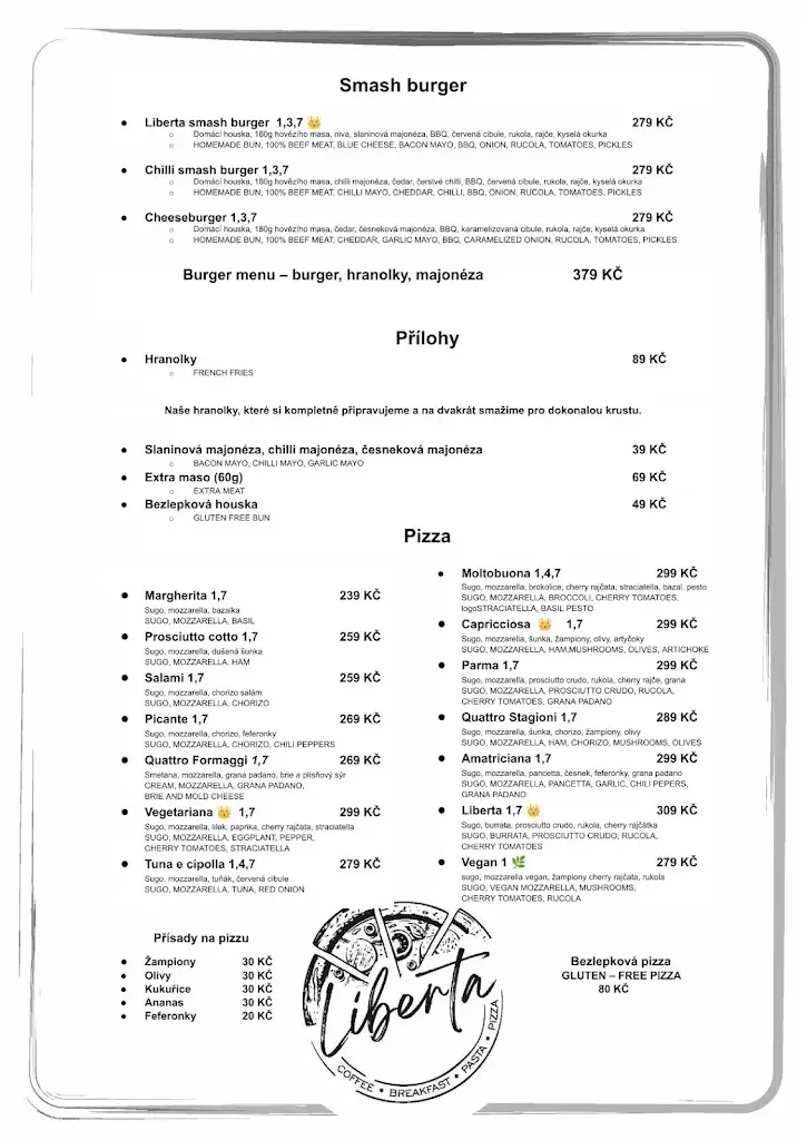 Menu_Pizzeria Liberta_Český Krumlov_image_1