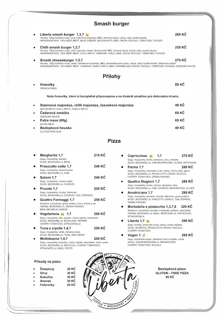 Menu_Pizzeria Liberta_Český Krumlov_image_3