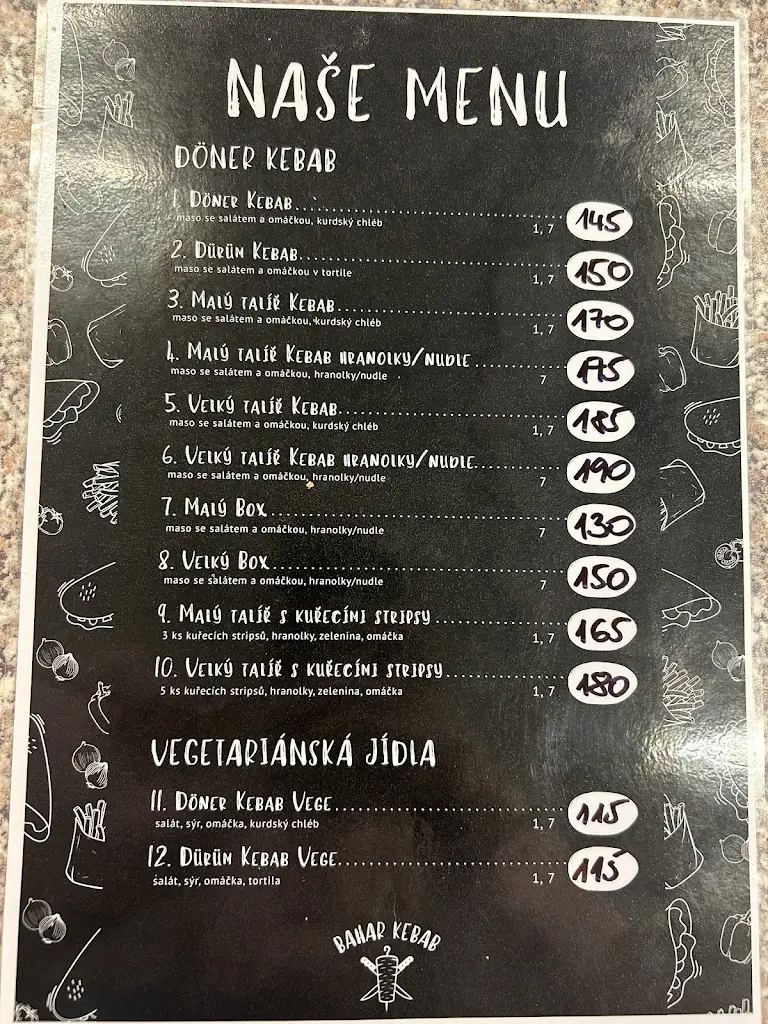 Menu_Bahar Kebab_Velká Bíteš_image_1