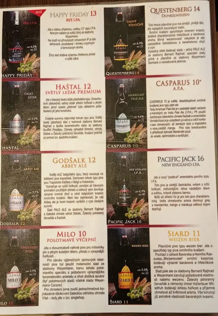 Menu_Pivovar klášter Želiv_Želiv_image_3