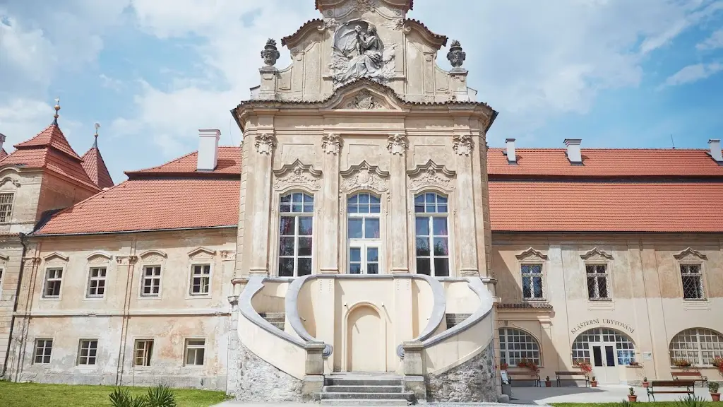 Hotel Klášter Želiv restaurant in Želiv