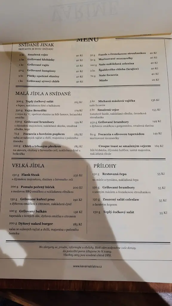 Menu_Kulturní kavárna Železářství U Šulců_Blatná_image_3